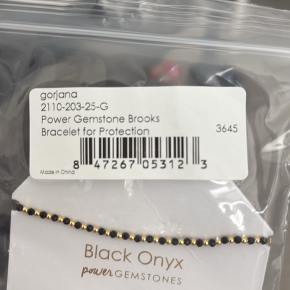 Gorjana Black Onyx Gemstone Bracelet - Picture 3 of 3
